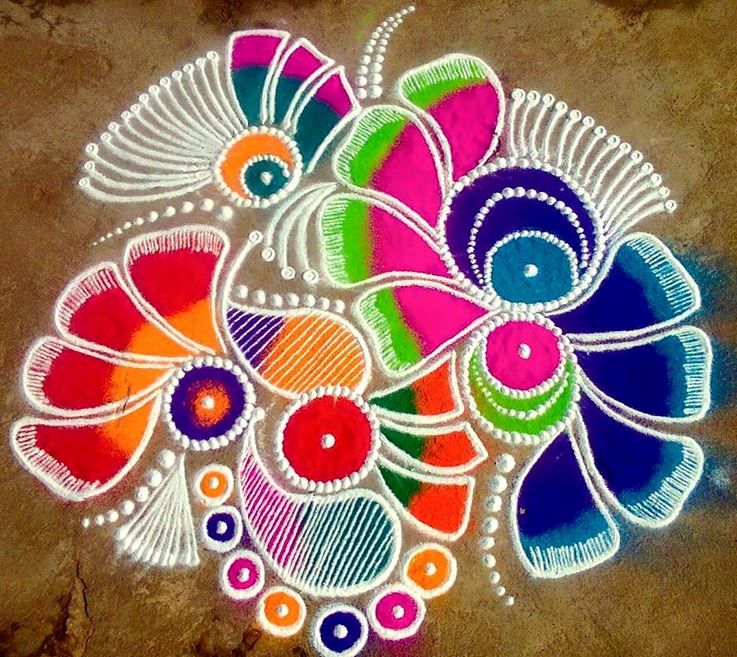 Diwali Rangoli Pattern and Design