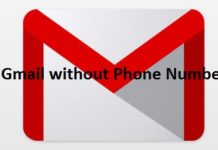 Gmail without phone number methods