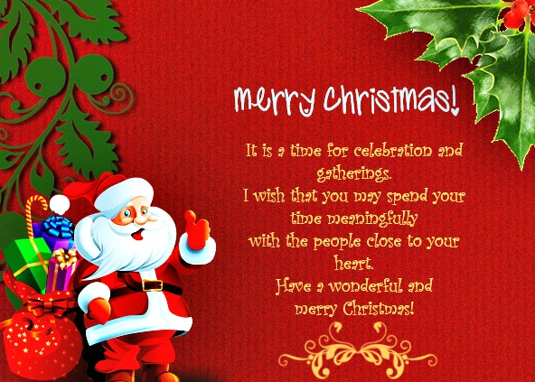 ﻿Merry Christmas Greetings with wishes for friends 2020