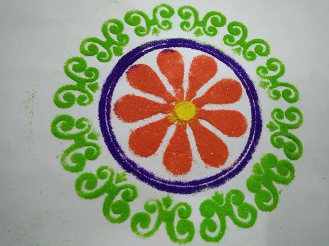 Happy New Year Kolam 21