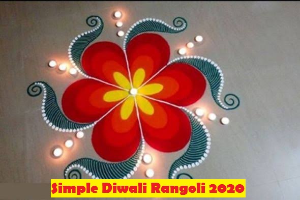 Easy and simple Diwali Rangoli designs with freehand 2020