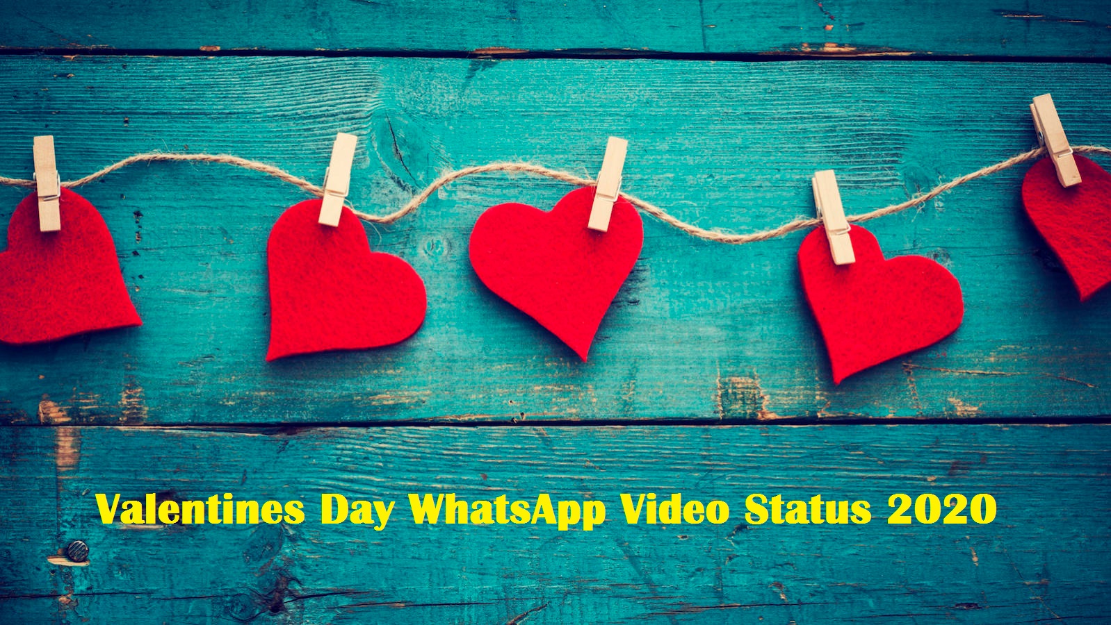 Valentines Day whatsApp video status download 2020