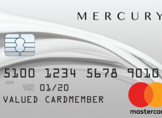 mercury credit card login process