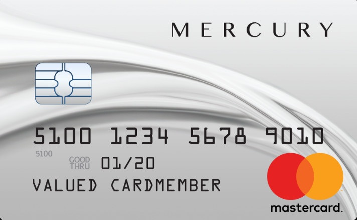 mercury credit card login process