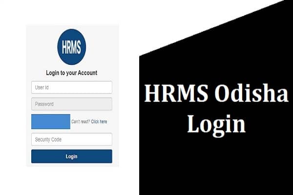 HRMS Odisha Login