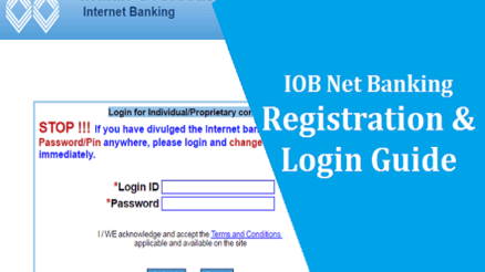 IOB Net Banking Login & Registration Guide