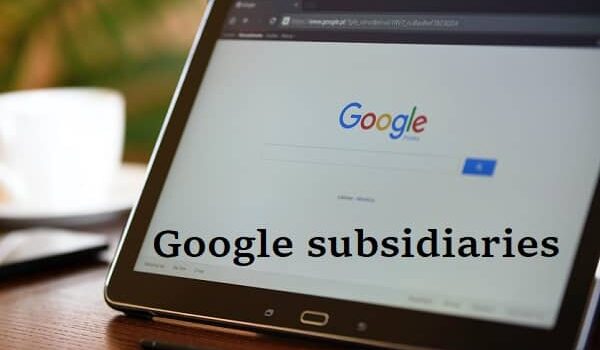 Google subsidiaries