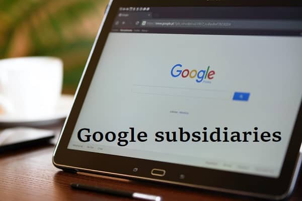 Google subsidiaries
