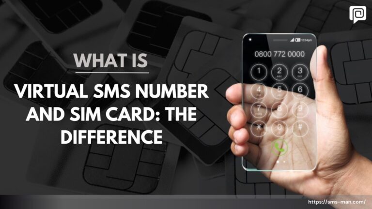 Virtual SMS Number and SIM Card